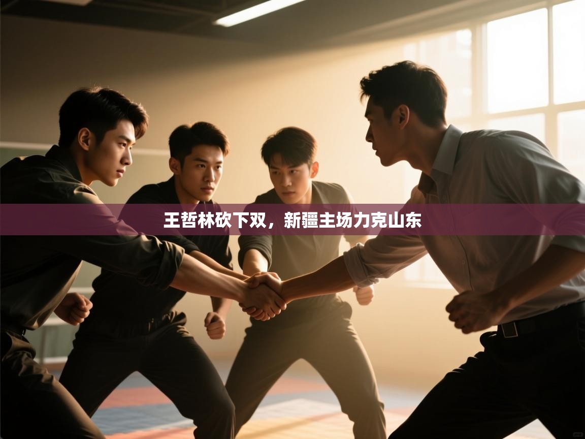 王哲林砍下双,新疆主场力克山东 第1张